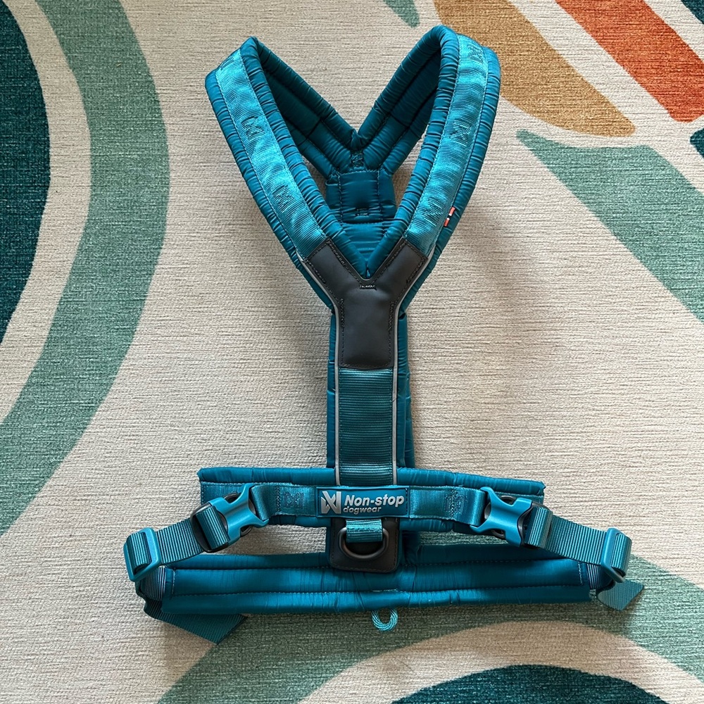 Non-stop Dogwear Line Harness 5.0, size 8, Teal